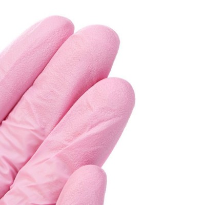 НитриМакс розовые смотровые перчатки