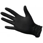 NitriMax нитриловые перчатки неопудренные смотровые черные, 50 пар