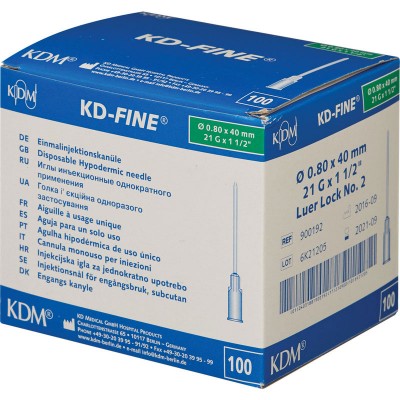 KD-Fine инъекционная игла 21G