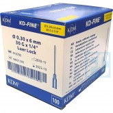 KD-Fine инъекционная игла 30G (0,30 х 6 мм), 100 шт.