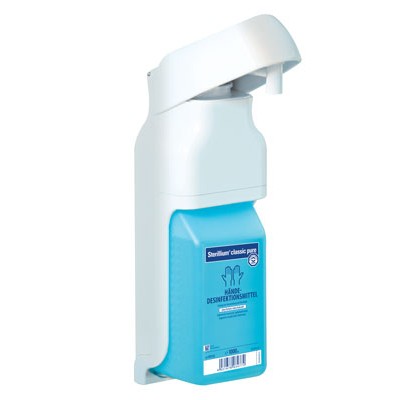 Eurodispenser Vario локтевой дозатор для антисептика и жидкого мыла (фотография) Eurodispenser Vario локтевой дозатор для антисептика и жидкого мыла (фотография)
