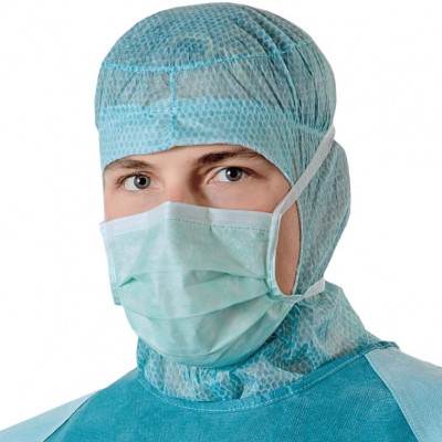 Медицинская маска для носящих бороду или очки Foliodress mask Comfort Special, 50 шт. (фотография) Медицинская маска для носящих бороду или очки Foliodress mask Comfort Special, 50 шт. (фотография)