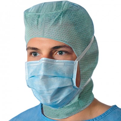 Медицинская маска на завязках Foliodress mask Protect Perfect, 50 шт. (фотография) Медицинская маска на завязках Foliodress mask Protect Perfect, 50 шт. (фотография)