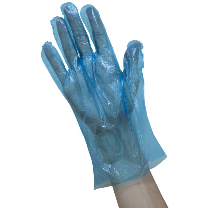 Saraya одноразовые полиэтиленовые перчатки, 100 пар